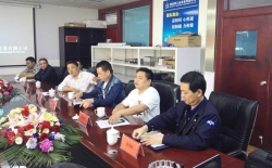 漢壽縣孫金平縣長帶隊赴深圳市耐美特公司實地考察！